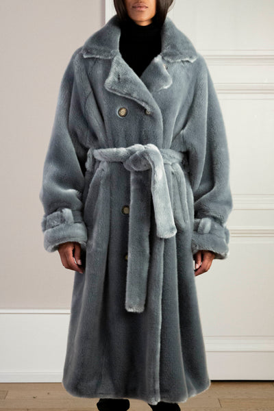 The Cool Trench Blue Denim